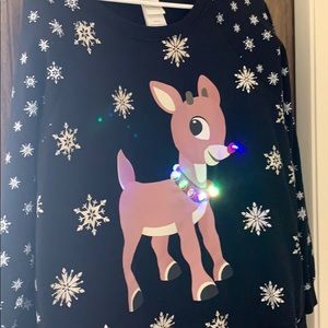 Christmas sweater with lights
